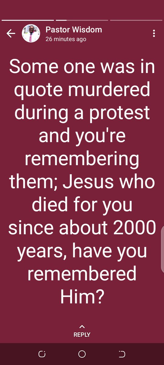 HopeIheanacho's tweet photo. I can't believe this is coming from My Pastor😭🤦.

I'm done. https://t.co/YtfS5LpTFi