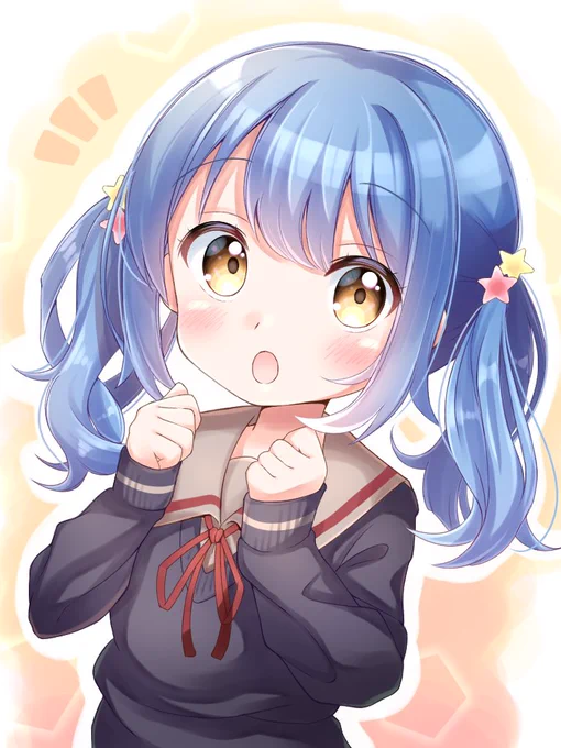 吉岡るるちゃん描きました ⸜(๑⃙⃘'ᵕ'๑⃙⃘)⸝⋆* #ななどなどなど 