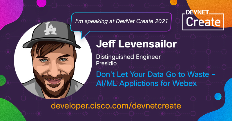 levensailor's tweet image. Tune in today and don&apos;t let your data go to waste! @Presidio @CiscoDevNet #DevNetCreate