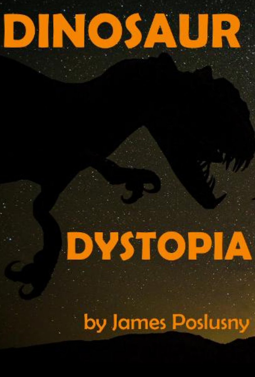 Dinosaurs, a deadly virus, all on a remote island.
One reviewer noted, "The writer excels at creating some gruesome imagery, but this is one of the factors that will keep you biting your nails."

Dinosaur Dystopia by James Poslusny is on sale now. The Kindle version is only 99¢👇