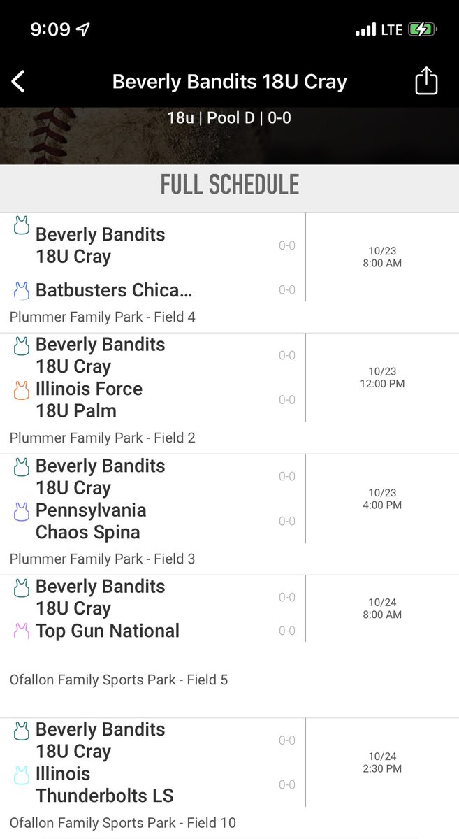 R_ena_e's tweet photo. Here is our schedule for this weekend at the Easton Rawlings Elite Fall Showcase https://t.co/HzPbWoSz6B