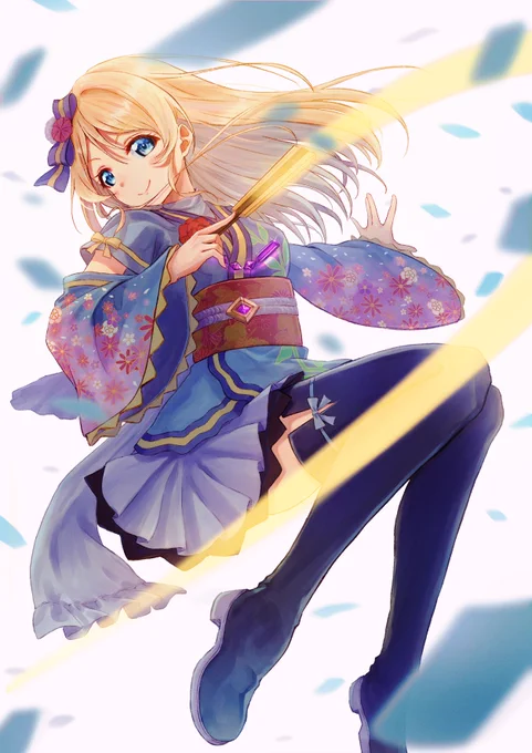 えりち、誕生日おめでとう～!
#lovelive
#μʼs
#絢瀬絵里
#絢瀬絵里生誕祭2021
#絢瀬絵里誕生祭2021 