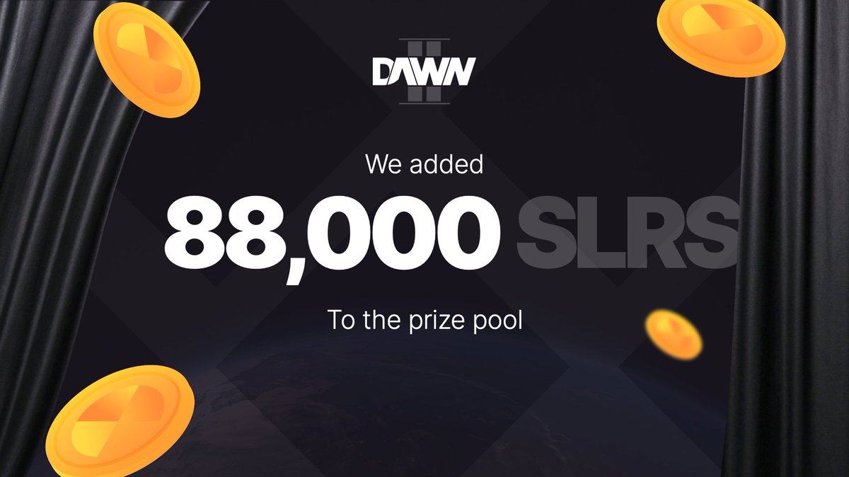SolriseFinance's tweet photo. Good news for those of you in Phase 1 of #DAWN2. We heard a lot of feedback about how you guys want a pure manager performance competition - and we listened.
We've added 88k in extra SLRS for the 10 managers with highest performance - full details on https://t.co/O8E03kyc3f https://t.co/dGocgJu7NL