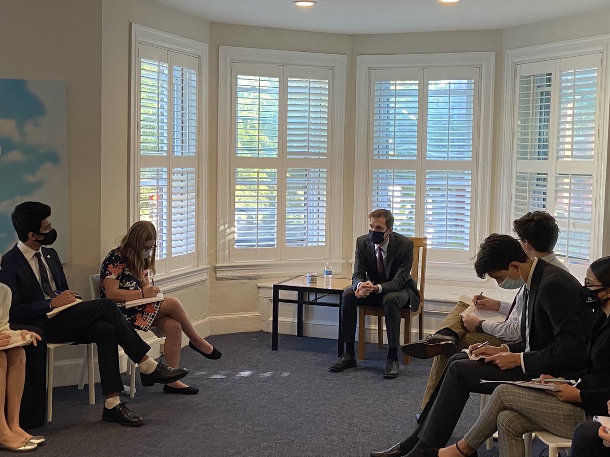 This morning, I’m speaking with high school students at <a href="/SEGL/">SEGL</a>. We’re talking about what it means to be a millennial in Congress, Afghanistan, and how the next generation can make a difference.