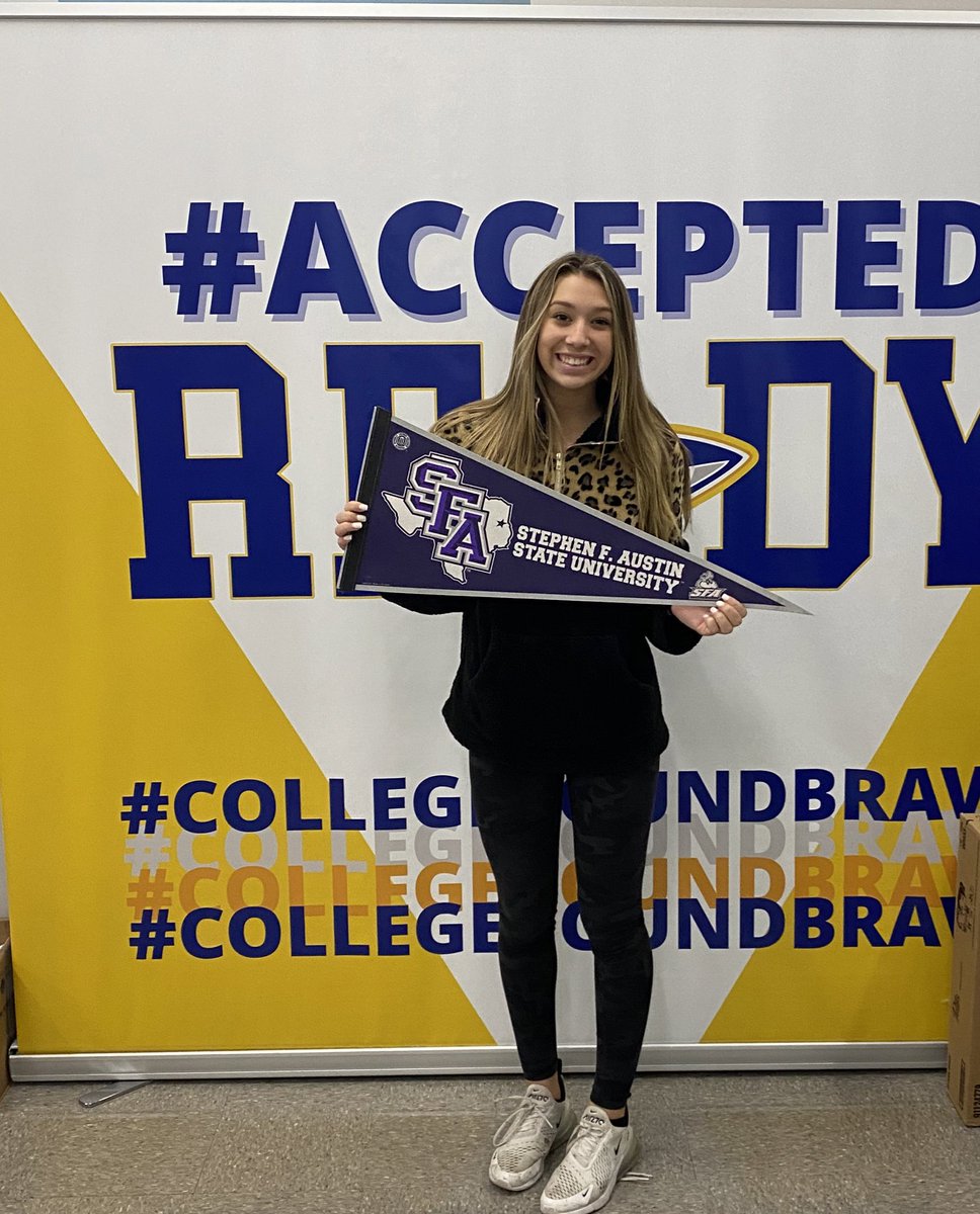 CISDCCMR's tweet photo. Congratulations to Abriana Mayorga for getting accepted to SFA! We are SO proud of you. #collegeboundbraves https://t.co/YkymVNMZkC