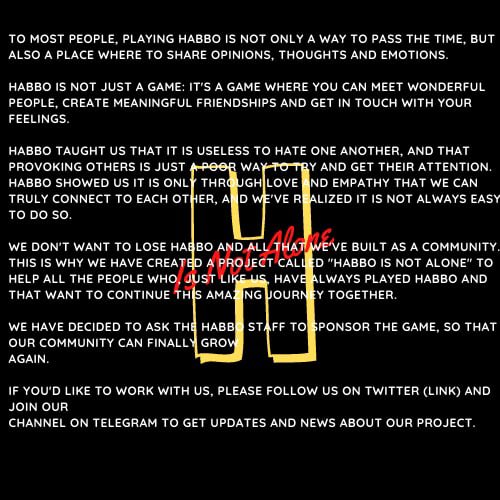 Habbo Is Not Alone tweet media
