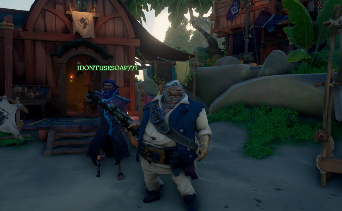 BigBoo1992's tweet photo. Great few hours sailing with @Soapjd #SOT #Gibbs #seaofthieves #bemorepirate #pilageandplunder https://t.co/xgdl99cYmV