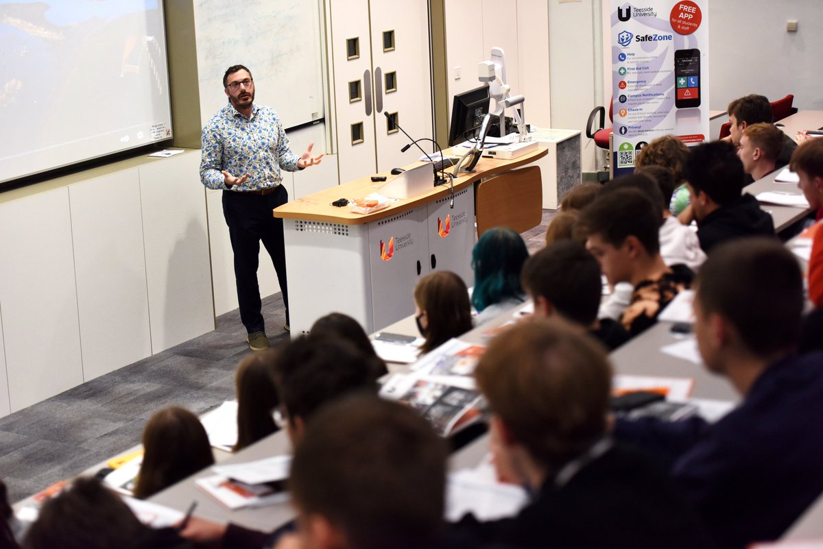 TeessideUni's tweet photo. We've had an inspiring &amp; interesting day at the Tees Valley Youth Climate Summit 2021. We've had students here on campus undertaking talks &amp; sessions from a range of academics &amp; external climate change partners. It's great to see parties coming together to accelerate action. https://t.co/yklr8Net9D