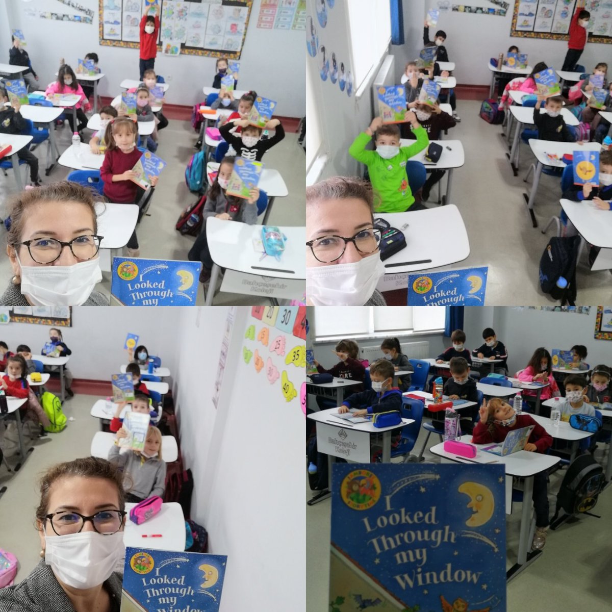 It's Jamboree Time!! 📚✨🎉We've started our new book "I looked Through my Window"this week with our first grades 🤩