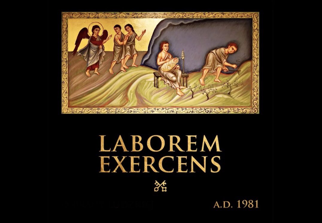 CaballerosJP2's tweet photo. #LaboremExercens: 40°Aniversario

La Iglesia considera como deber suyo pronunciarse sobre el trabajo bajo el punto de vista de su valor humano y del orden moral (…) y la formación de una espiritualidad del trabajo, que ayude a todos los hombres a acercarse a través de él a Dios. https://t.co/AJv1qMmVZT