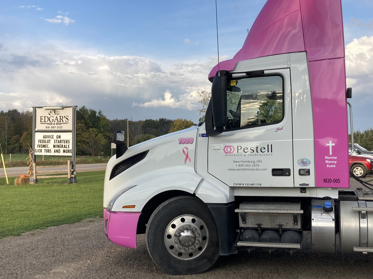 Edgar’s Feed & Seed (@edgarseed) on Twitter photo Special delivery from #FredsPinkTruck <a href="/PestellMinerals/">Pestell Nutrition</a>! If you see this truck on your travels take a pic and use the # above to raise $$ for Pink the Towns! #BreastCancerAwareness <a href="/REMiller18/">Rebecca Miller</a> <a href="/ElliottMiller2/">Elliott Miller</a> Special delivery from #FredsPinkTruck <a href="/PestellMinerals/">Pestell Nutrition</a>! If you see this truck on your travels take a pic and use the # above to raise $$ for Pink the Towns! #BreastCancerAwareness <a href="/REMiller18/">Rebecca Miller</a> <a href="/ElliottMiller2/">Elliott Miller</a>
