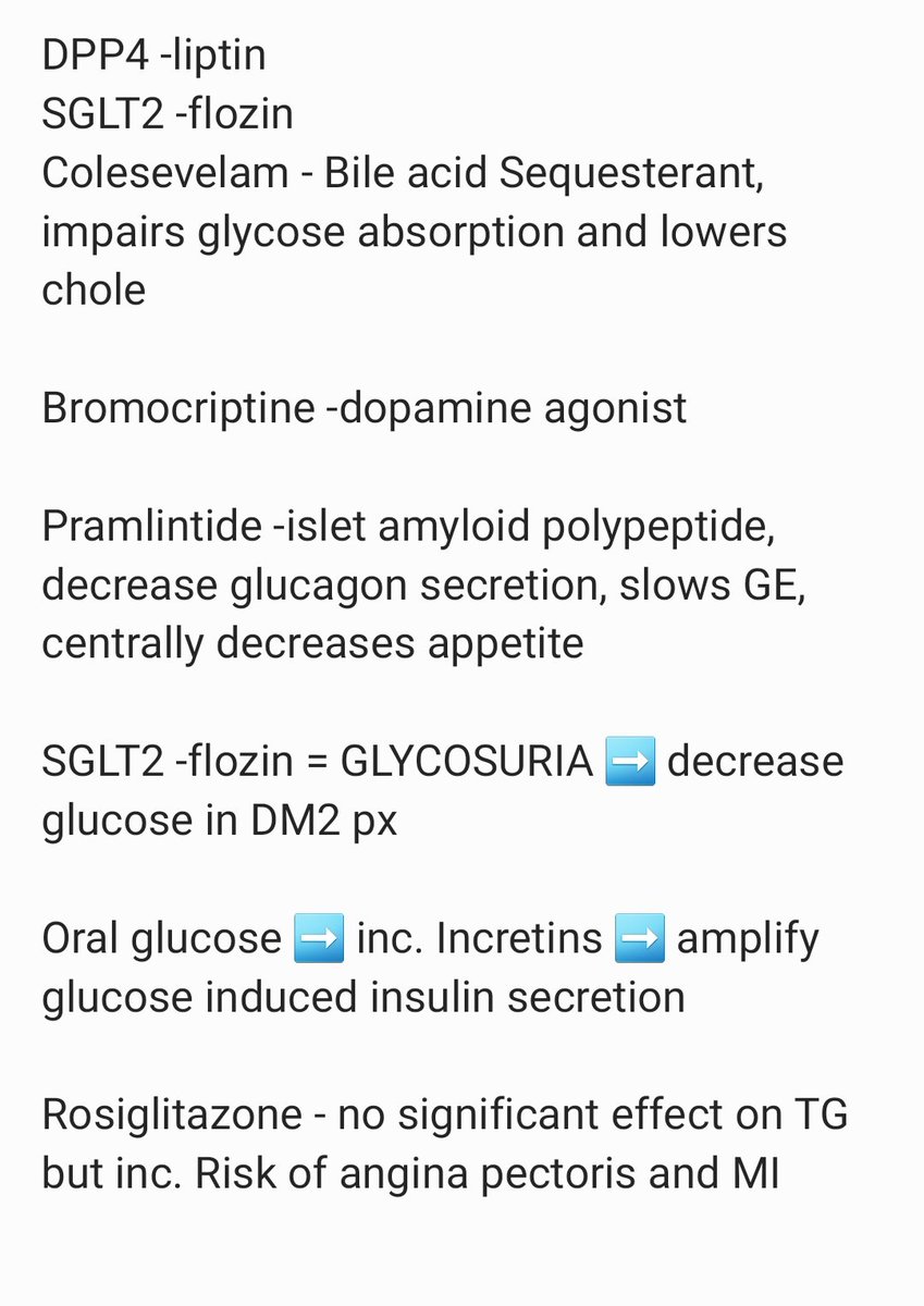 byeerrthh's tweet image. Some of my pharma mnemonics before. Di ko mahanap iba