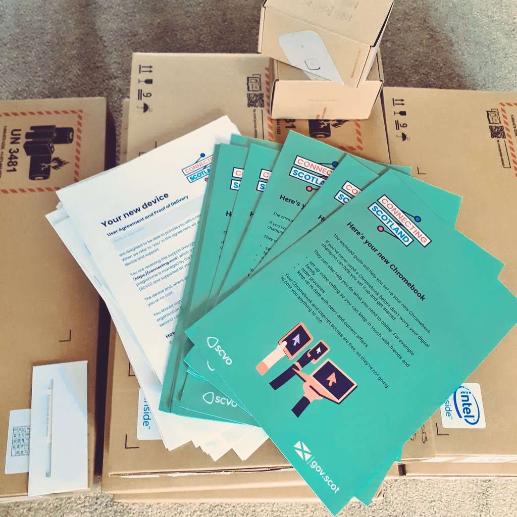 markmack_ENABLE's tweet image. Big delivery today! 💻 Laptops and Mi-Fi boxes for some of our #ENABLEWorks #AllInHighlands participants courtesy of #ConnectingScotland @scvotweet through @HighlandCouncil - reducing digital exclusion and providing more opportunities to train remotely and apply for work. 💪💪💪