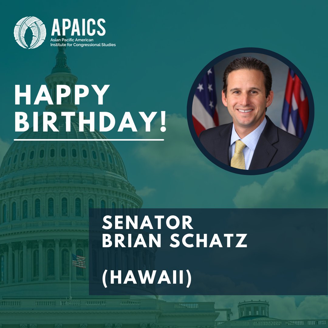 Wishing a happy birthday to member Brian Schatz 
