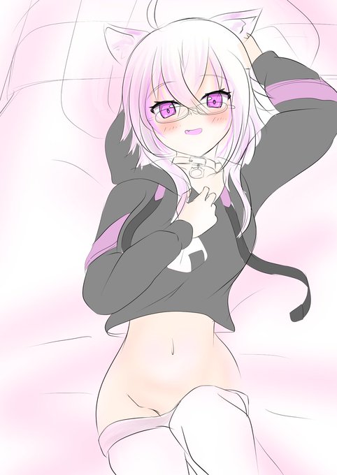 #おかゆのスペース 
#絵かゆ

「ボクが練習相手になってあげるよ…」

※強めの幻覚 