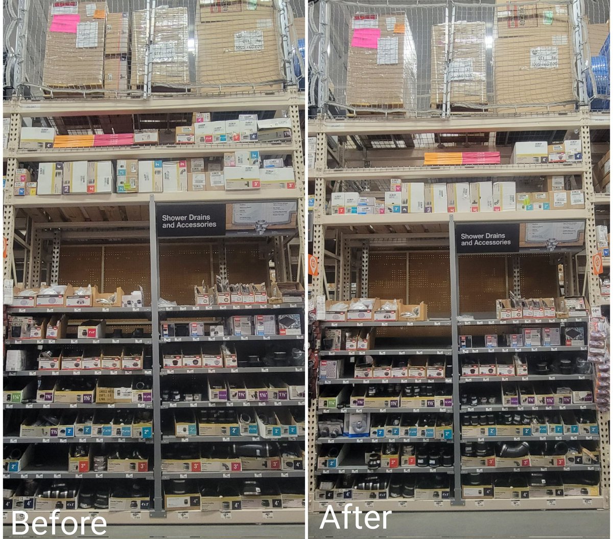 Night two of overhead organization. #teamrancho