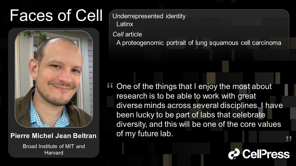 Cell (@cellcellpress) on Twitter photo Don’t miss the research from #FacesOfCell Dr. Pierre Michel Jean Beltran (<a href="/PierreMichelJ10/">Pierre Michel Jean-Beltran</a>), “A proteogenomic portrait of lung squamous cell carcinoma” cell.com/cell/fulltext/… Don’t miss the research from #FacesOfCell Dr. Pierre Michel Jean Beltran (<a href="/PierreMichelJ10/">Pierre Michel Jean-Beltran</a>), “A proteogenomic portrait of lung squamous cell carcinoma” cell.com/cell/fulltext/…
