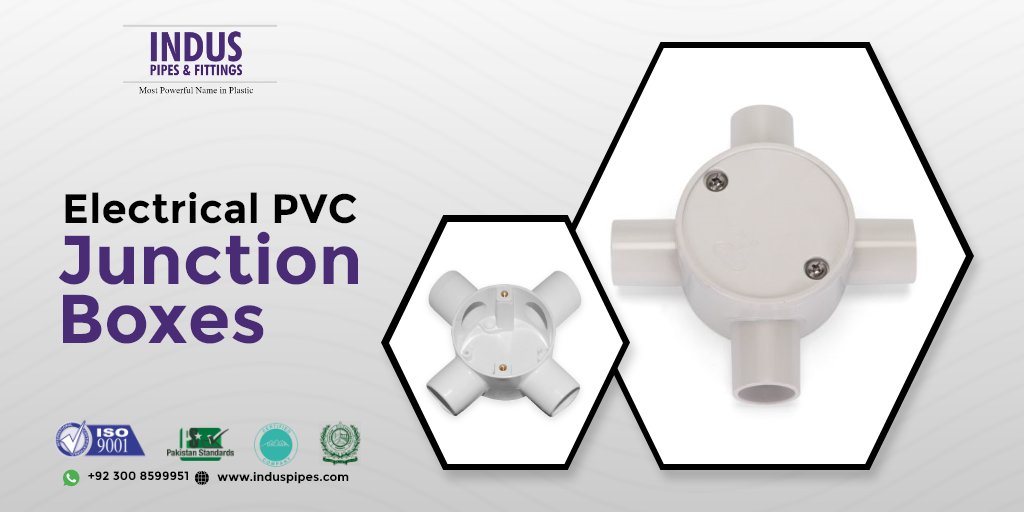 IndusPipes's tweet photo. Protect the connection of two or more electrical wires and make it reliable by using Indus Electrical Conduit Junction Box. 

𝗧𝗼 𝗽𝗹𝗮𝗰𝗲 𝘆𝗼𝘂𝗿 𝗼𝗿𝗱𝗲𝗿, 𝗪𝗵𝗮𝘁𝘀𝗔𝗽𝗽 𝘂𝘀 𝗡𝗼𝘄!
https://t.co/dD7v6VTZE6

#pvc #pipes #conduit #junctionbox #electrical #induspipes https://t.co/SAQQ1TdUOp