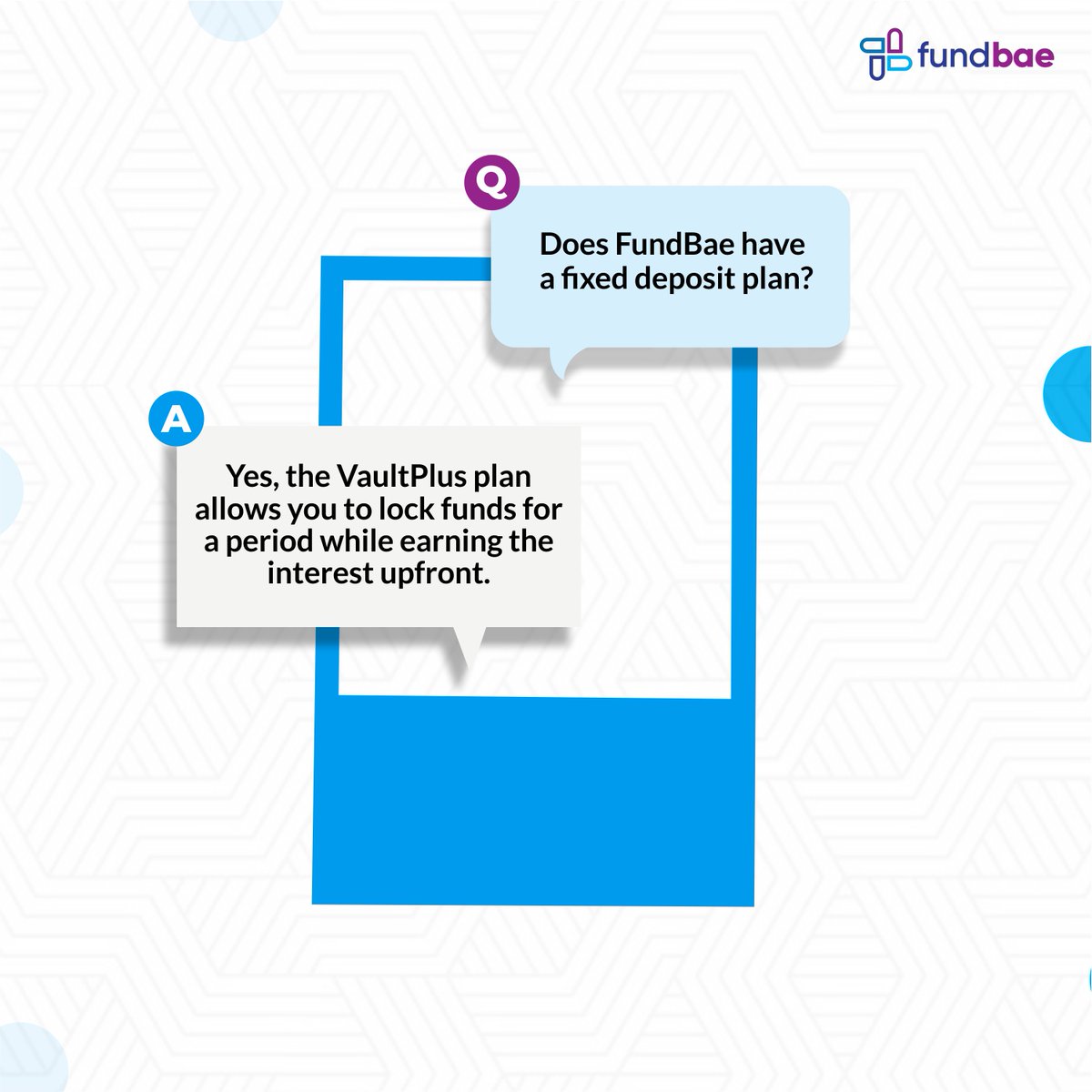 getvaleapp's tweet photo. Another series of the FundBae FAQs. Learn about our #VaultPlusplan today.
#FundBae #Savings #DigitalBank #finance #SavingGoals #SavingApp #Savings https://t.co/jecdpqUO4X