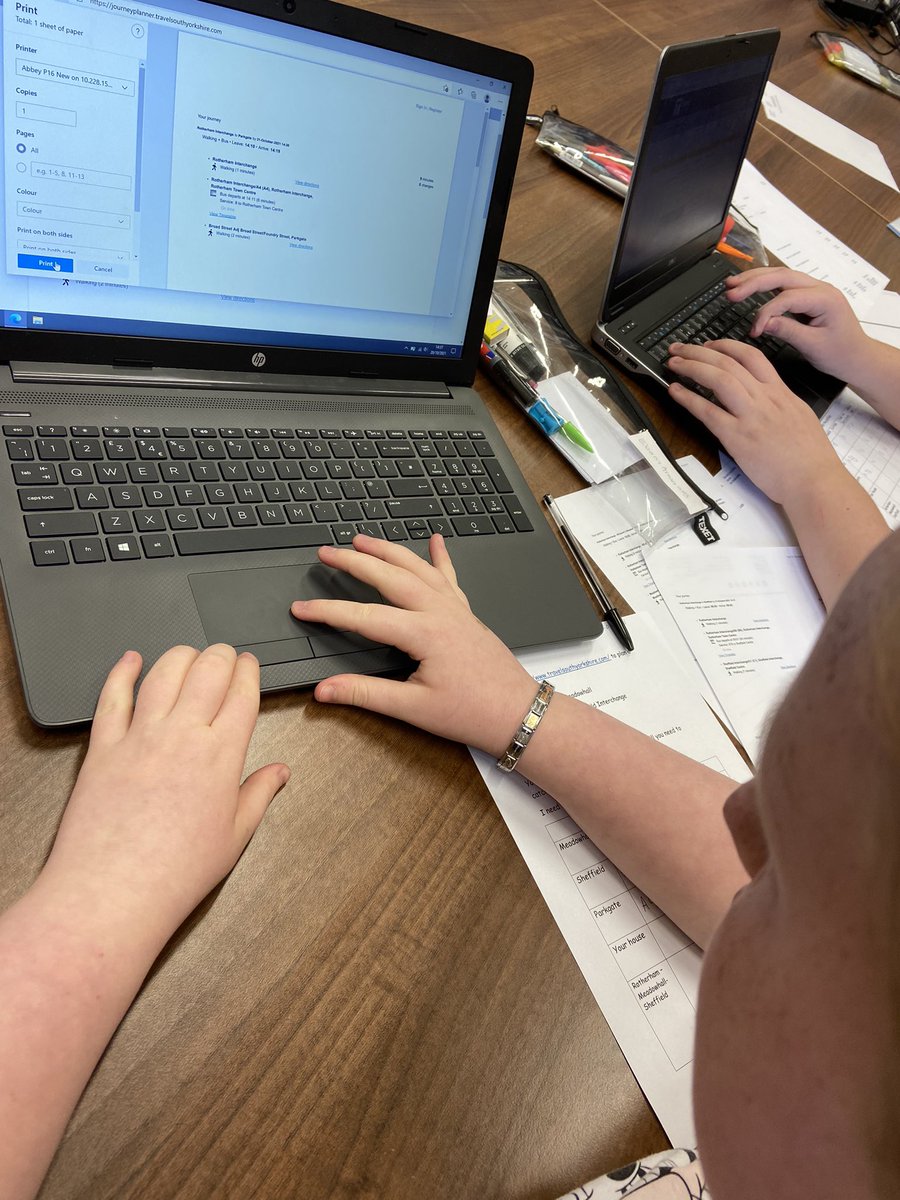 P3 have found their journey planner fabulous independent work E