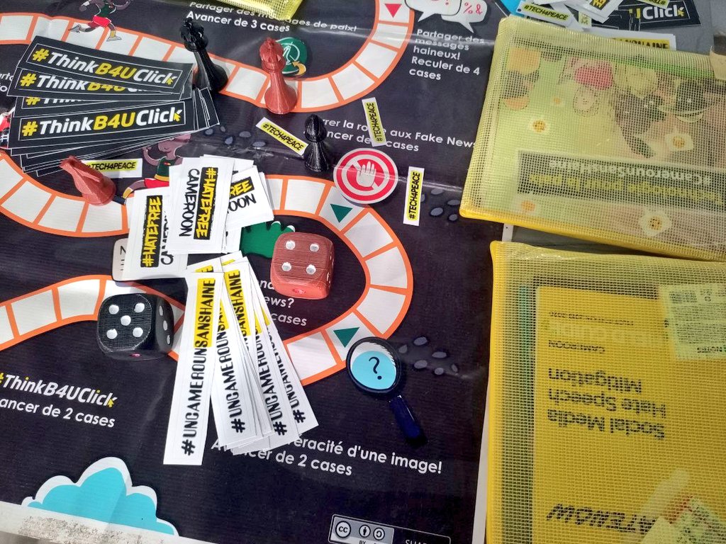 DefyhatenowWCA's tweet photo. #ApprendreParLeJeu♟️🎲🎮🧩💻
@ActivSpaces Douala accueille l'atelier 2 jeux éducatifs pour vous permettre d'apprendre, en vous amusant🤓.
Notre jeu #UnCamerounSansHaine inspiré du guide pratique contre les discours haineux y figure
📱🌐👉🏾https://t.co/XzPoPuaCNy
#Cayya
#ManLab https://t.co/N3xKkof9Ua