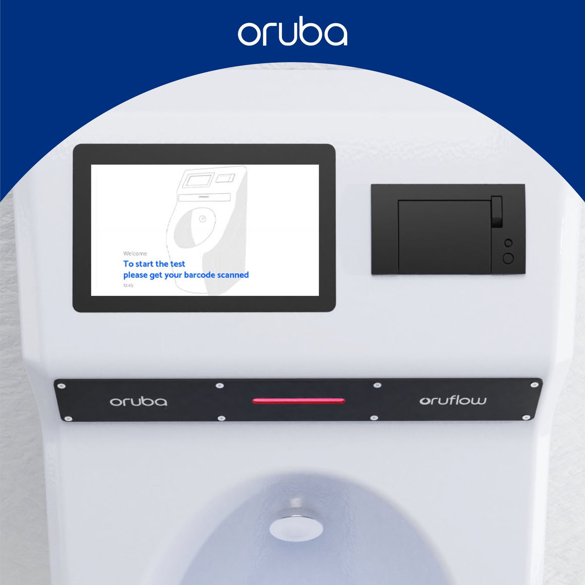 OrubaTechnology's tweet photo. In the standard #uroflowmetry procedure, the #uroflowmeter technician helps you, guides you, and communicates during urination. But, with Oruflow audio and visual guidance, you don't have to contact anyone. You can enjoy your #uroflow test privately.
#urology https://t.co/Ecqyt0N2q6