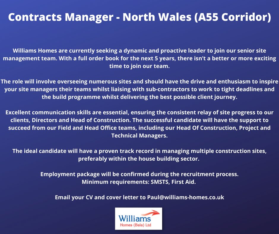 Williams Homes (Bala) Ltd tweet media