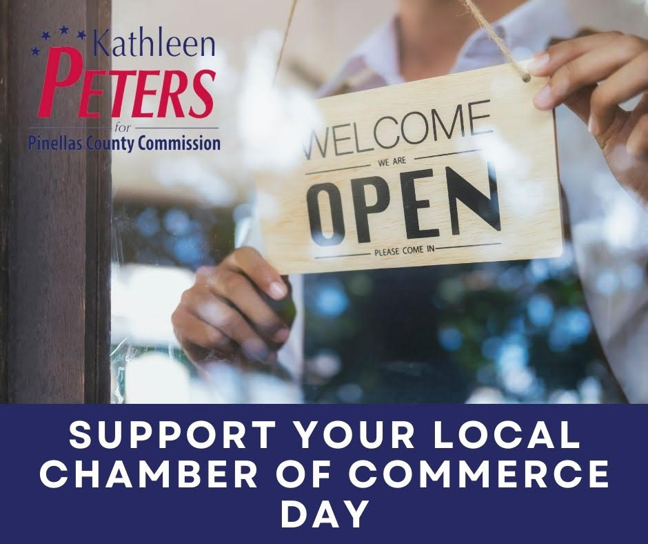 On Support Your Local Chamber of Commerce Day, I'm grateful for the partnerships our Pinellas chambers of commerce have with local businesses, governments and the communities they serve. They've been true advocates for the business community through the most difficult times! 🙏