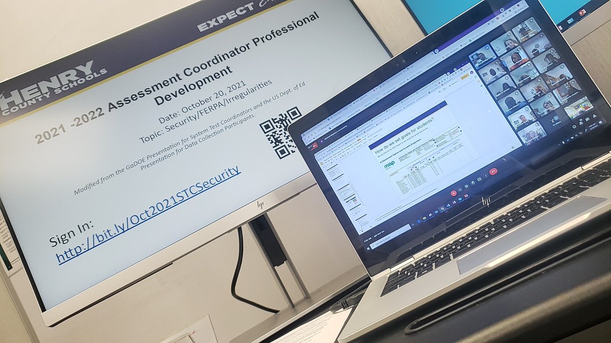 Presenting Test Security training to all HCS Assistant Principals - ensuring that our National, State, &amp; District Assessments testing sessions are safe, ethical, and fair.