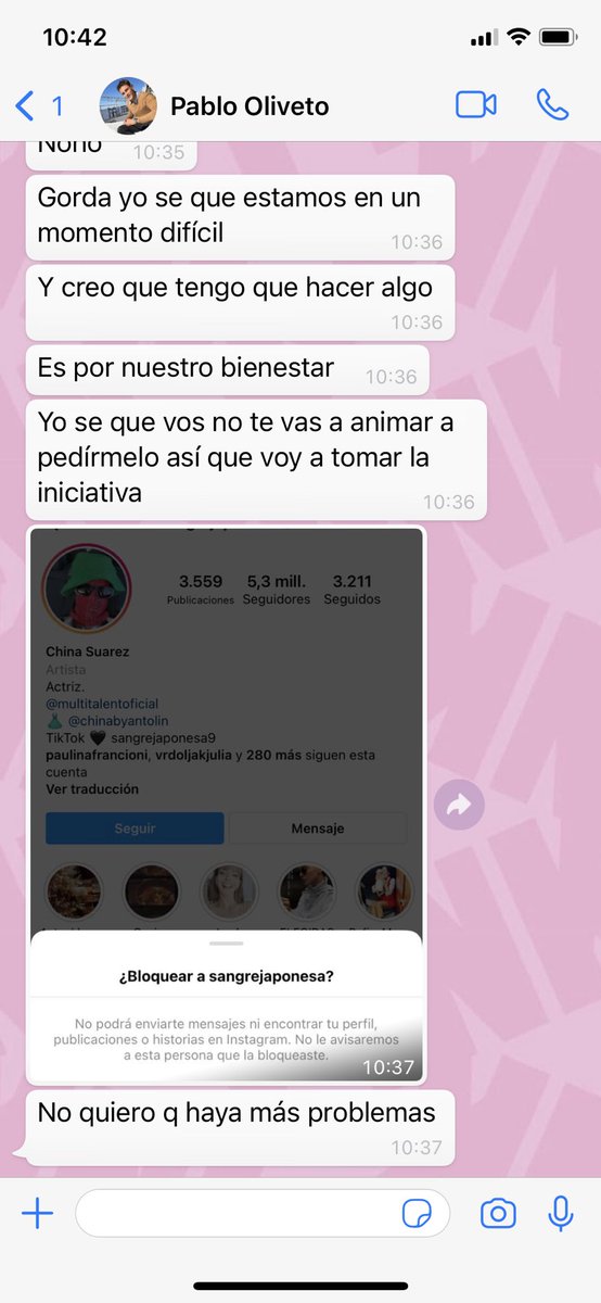 El que anda con autoestima baja es mi novio…