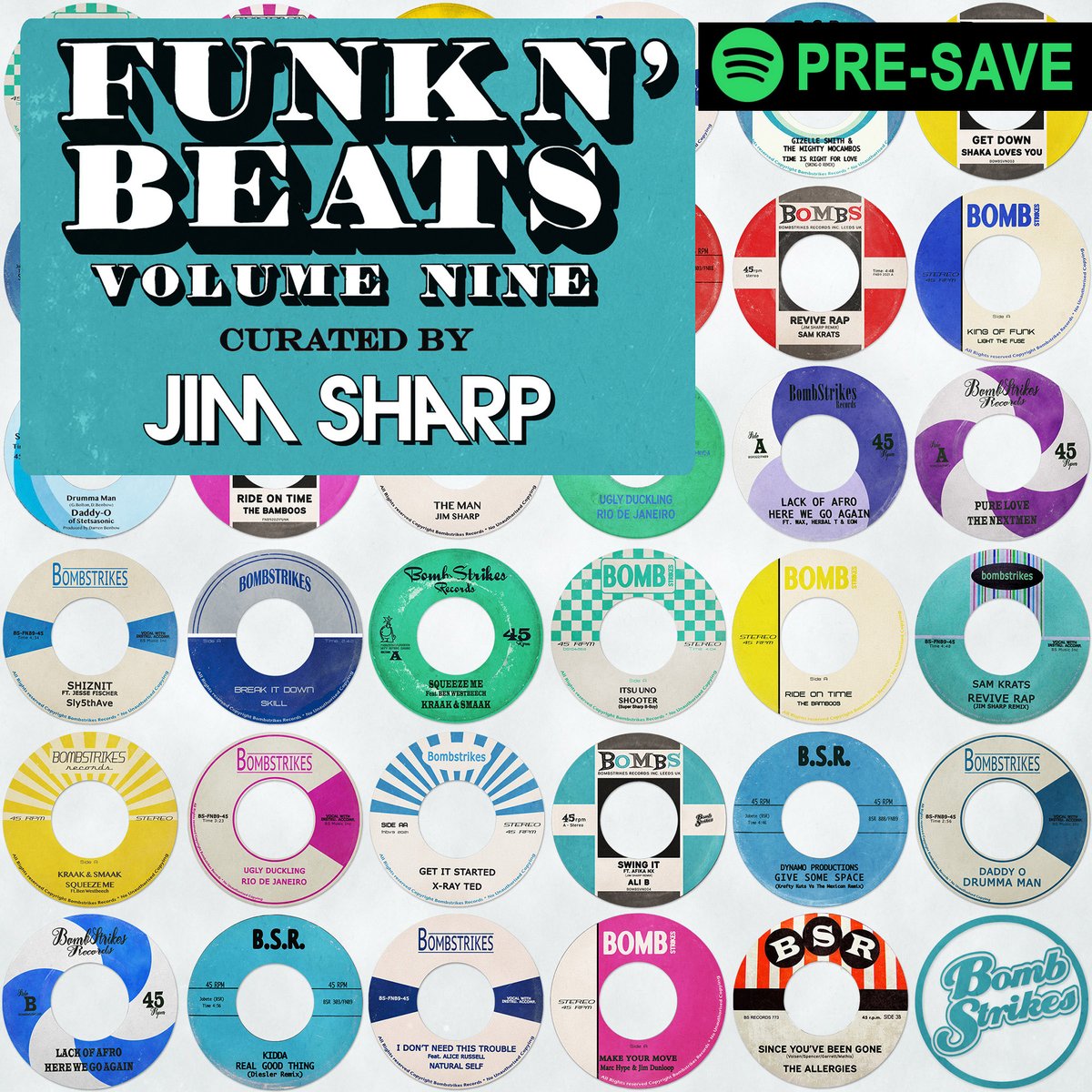 📲 If Spotify is your thing, don't forget you can Pre-Save Funk N' Beats Vol. 9 (Curated by Jim Sharp) so that you get all that Funk flooding into your library the moment it is released. 

💣Released 29th October. Pre-Save link below⤵️
🔗fanlink.to/FnB9