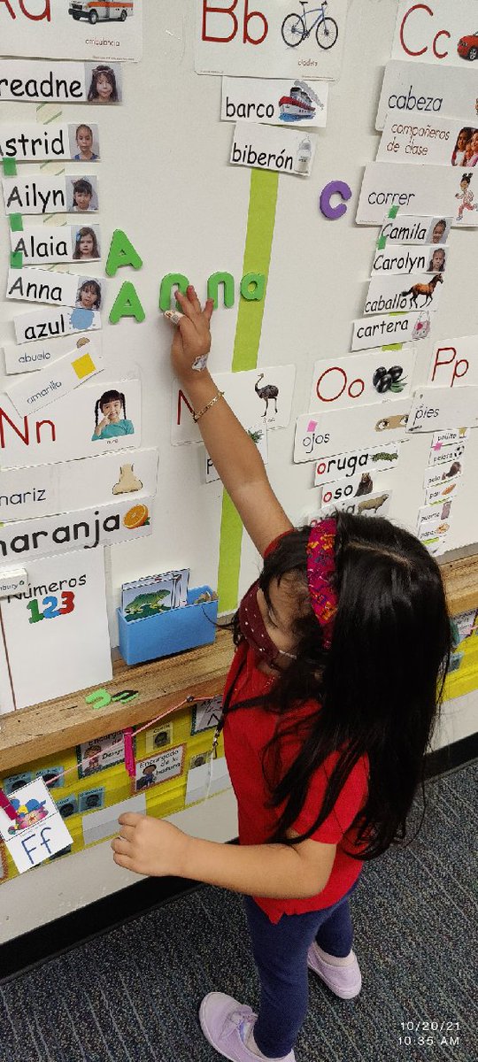 Pk4Mrs's tweet photo. Identifying and placing letters on our letter board #dobieshines #poweroflove #risdprek @DobiePKSchool https://t.co/HJIkgAvFbY