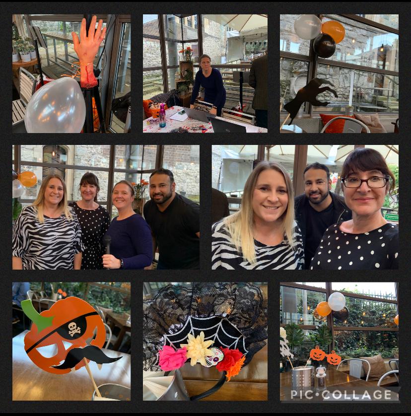 All set up and ready for our first London hub event since 2019...bringing back the popular Pub Quiz! Let's go teams #backtotheofficesocials #halloween #pubquiz