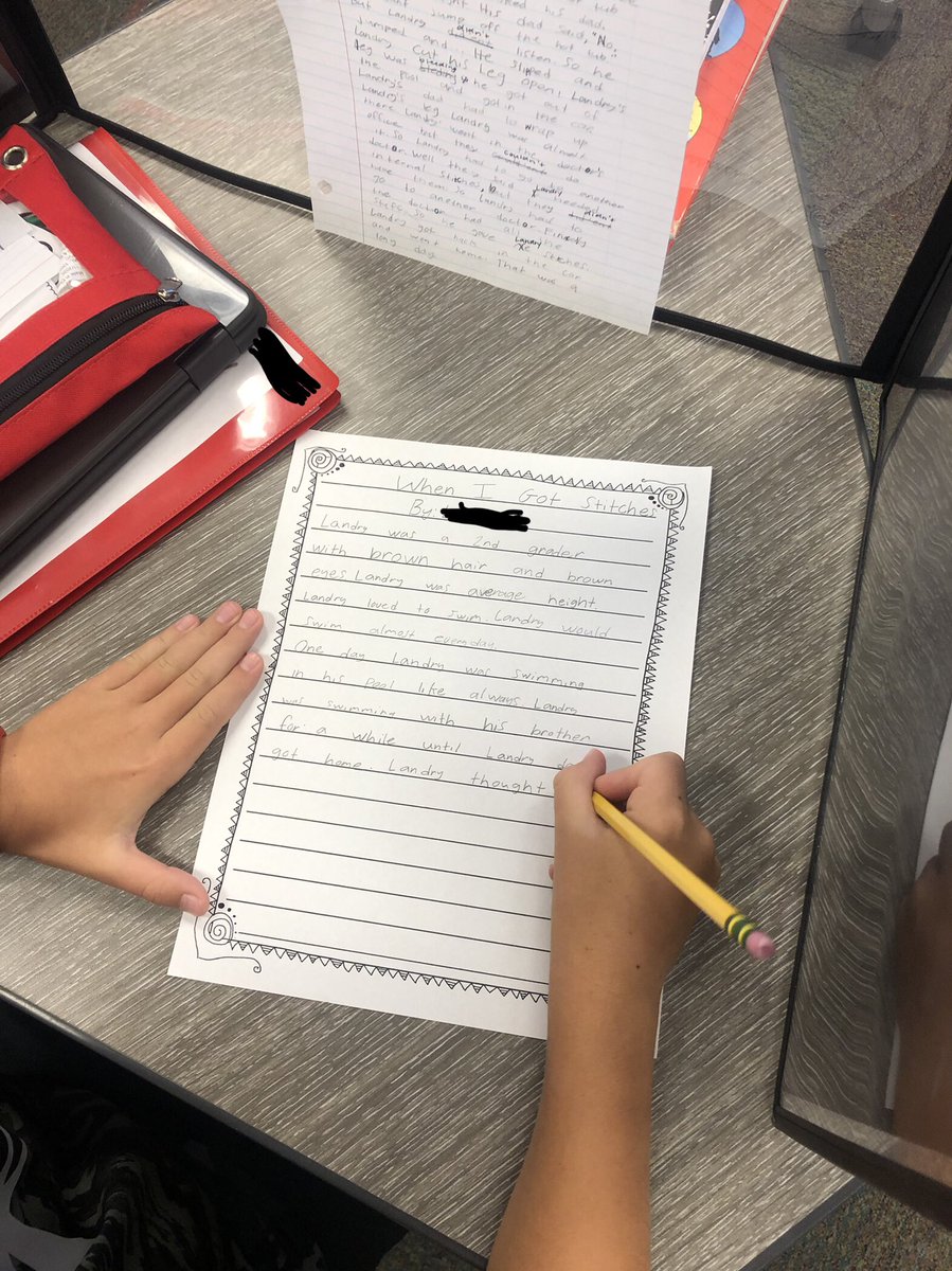 We’ve got 4th grade writers that are publishing today! They’re most excited about our Publishing Party on Friday🎉 We’ll dress up, share our stories, and celebrate our progress as writers! <a href="/BESTexans/">BESTexans</a> <a href="/GCISD/">Grapevine-Colleyville ISD</a> <a href="/GCISDELAR/">GCISD ELA and Literacy</a>