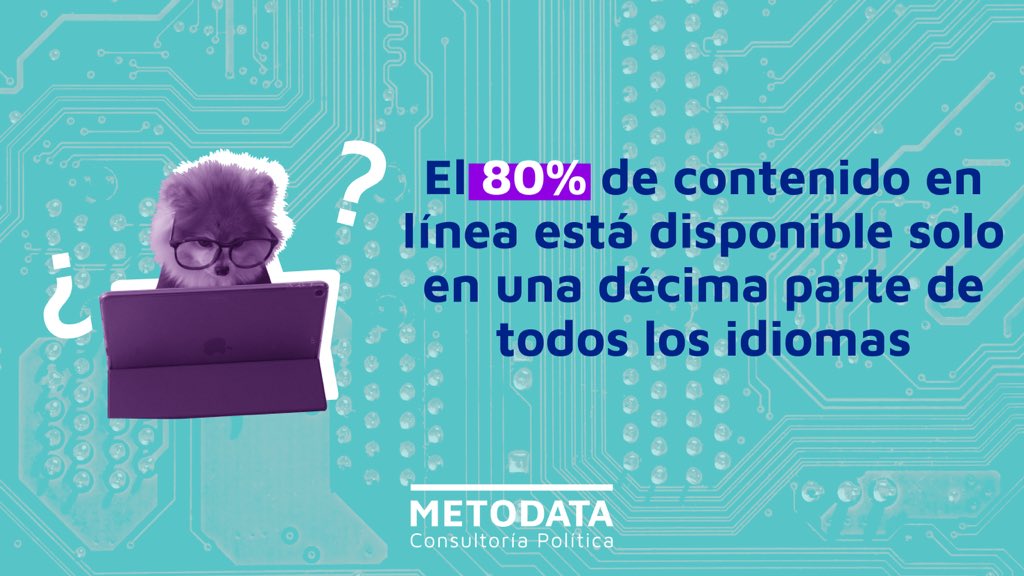 MetoDataMX's tweet photo. Una de las muchas razones por las que miles de millones de persona siguen sin conectarse a internet 🌐 es por la dificultad que tienen para encontrar contenido que puedan entender.
(1/2) 🧵 https://t.co/lFD4BeagET