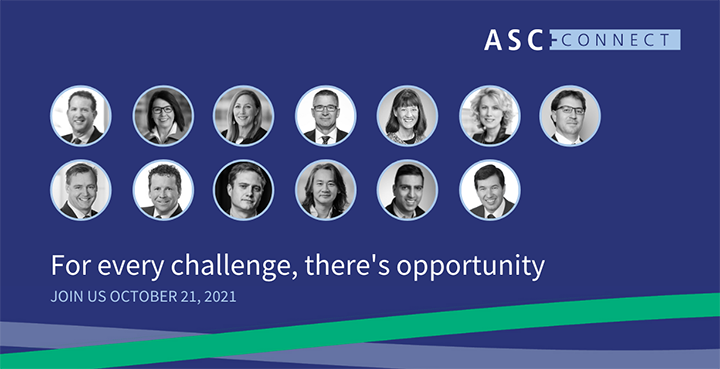 ASCUpdates's tweet photo. Each year we bring together a group of leaders who share insight on where opportunity lies. Join us Oct. 21 at #ASCconnect to hear about:
✅ Alberta's energy sector
✅ Raising private VS. public money
✅ Success in the fund management sector
Register: https://t.co/39F6G0S74v https://t.co/mmrIZ7UB4v