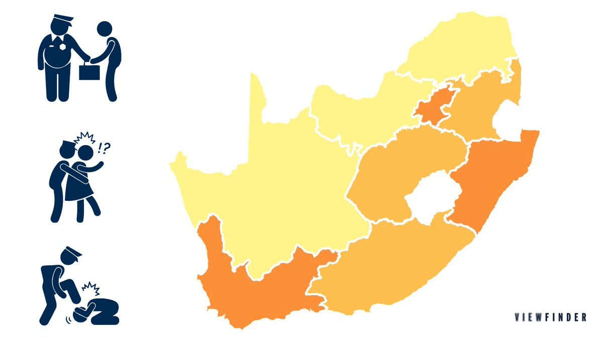 dailymaverick's tweet photo. Search any @SAPoliceService station for their track record on brutality and corruption complaints with @viewfinderjourn’s #PoliceAccountabilityTracker #AboveTheLaw visit https://t.co/taC4c314M7 to view the tracker. https://t.co/dMIaEprteo
