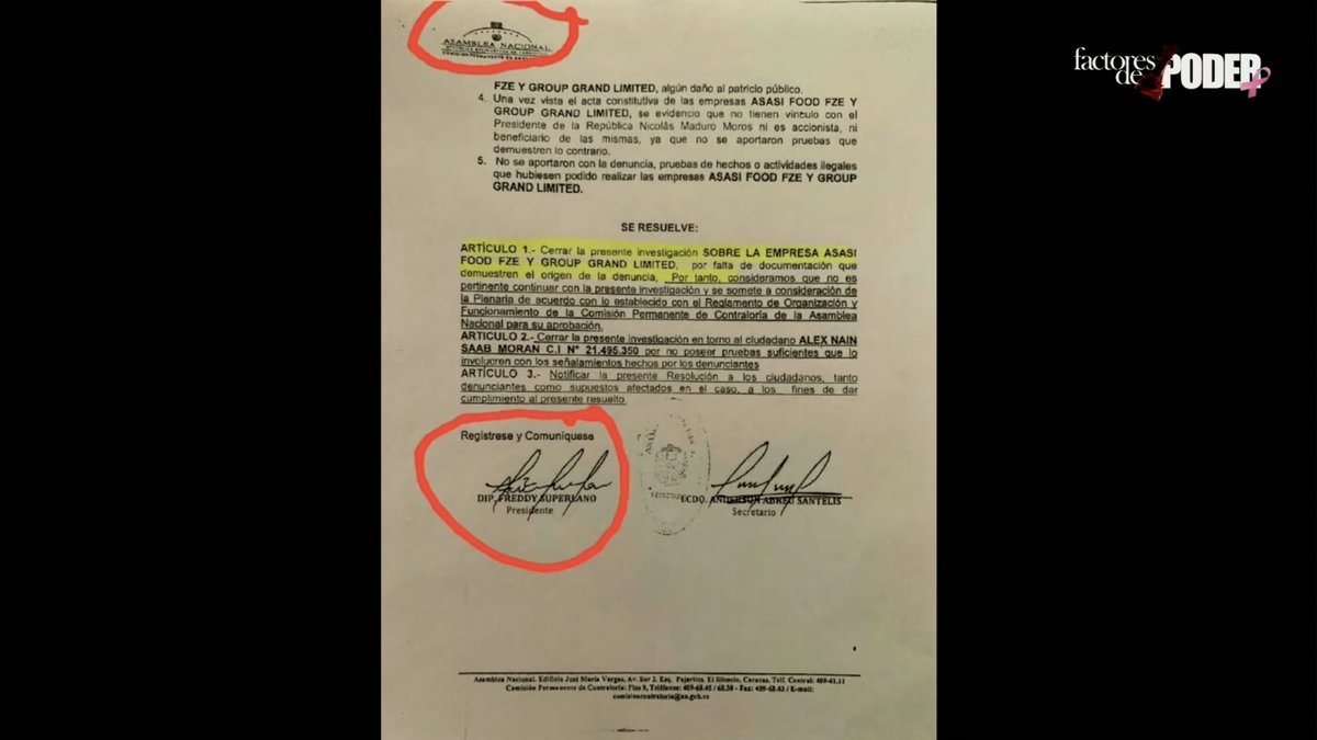 nazaetchepare's tweet photo. Muy buen informe de @PattyPoleo #FactoresDePoder sobre Leopoldo López, Freddy Superlan y el apoyo a Alex Saab. https://t.co/D5oyxLpBPq