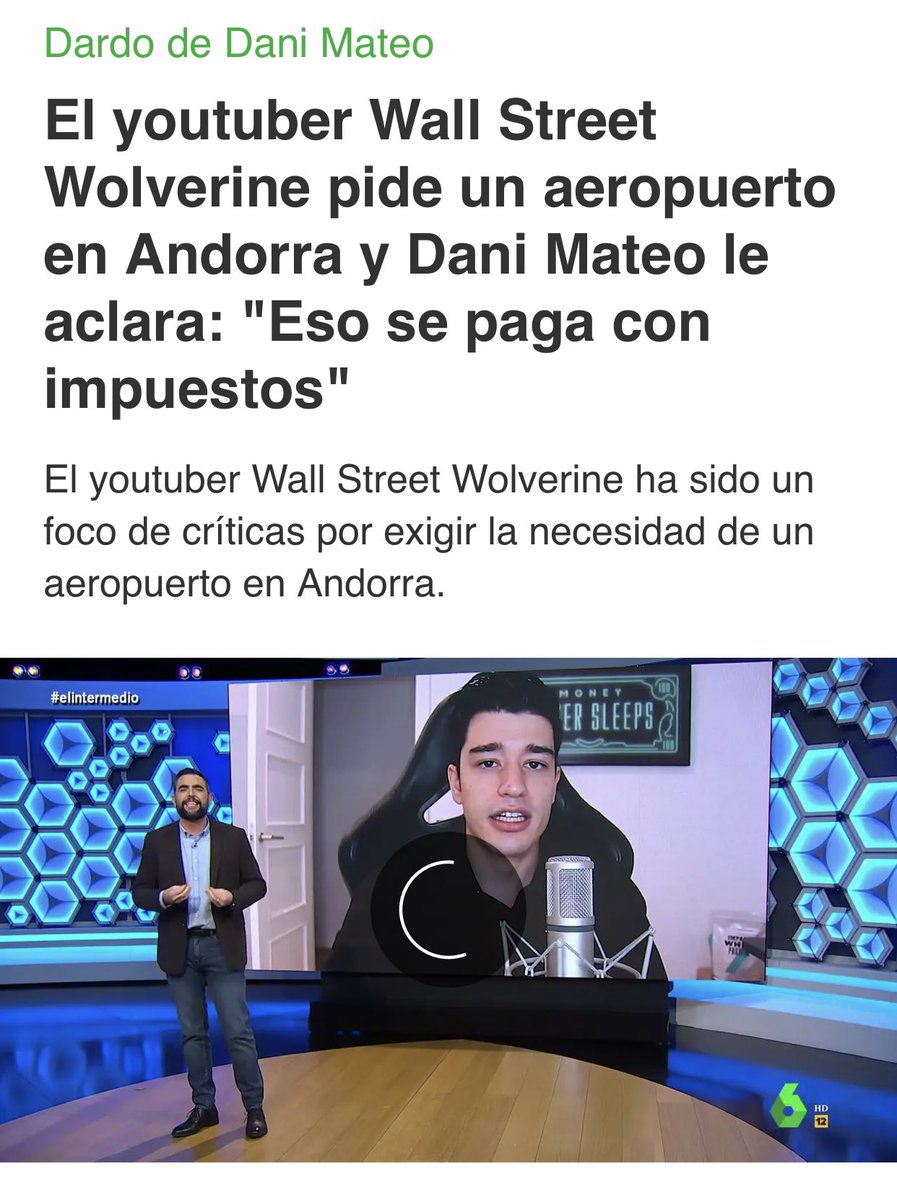 wallstwolverine's tweet photo. Meandome en la prensa desde 1995. https://t.co/c3j0ohL76L