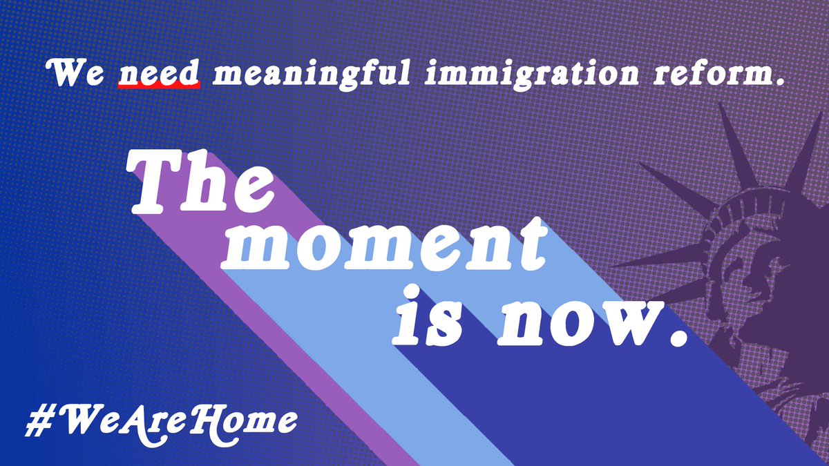 Every single Dreamer, TPS holder, farmworker, and essential worker in this country deserves a chance at the American Dream. 

We have a chance to make that dream a reality — and we must do it through budget reconciliation. 

#TheMomentIsNow
#WeAreHome
#ImmigrantsAreEssential