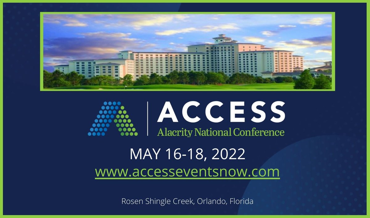 Shirlig3's tweet photo. Register Today! #ACCESS https://t.co/n65aFmBtIt