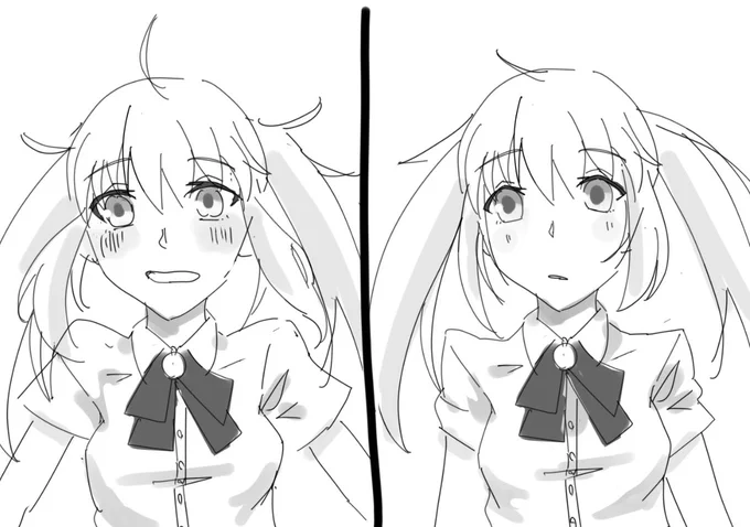 最初よくわからなかったけど、
少しして言われたことの意味に気付いて照れる現パロキャストリアらくがき

(※DMで送りつけたネタの一部だけ清書したものなので多分その方意外意味がわからないかと思うけど投稿してみる) 