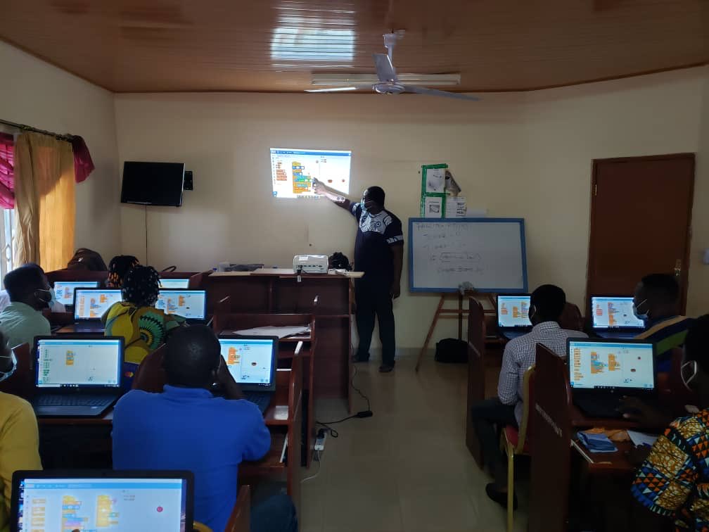 GIFECGhana's tweet photo. GIFEC is facilitating the Training of Trainers for the Northeast edition of the Girls in ICT Programme. 100 teachers are benefiting from the program. #GIICT @mocghana https://t.co/Y1859HQp1Z