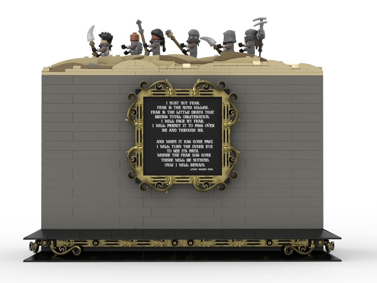 o_moc's tweet photo. Only 2 days left until #dune2021's release in Canada!
We are on the last leg of my #LEGO #Dune #MOC countdown;
#2 - Wisdom of Arrakis
#mauddib #fremen #arrakis #sandworm #shaihulud #thumper #spice #sandtrout #spice #litanyagainstfear #walkwithoutrhythm
@LEGO_Group @dunemovie https://t.co/fhnLSv5leS