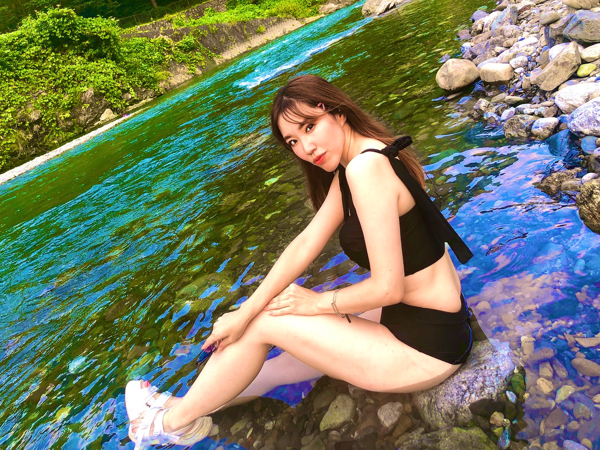 パルフェット pharfaite カフェメイド・スイムウェア ミント 新品