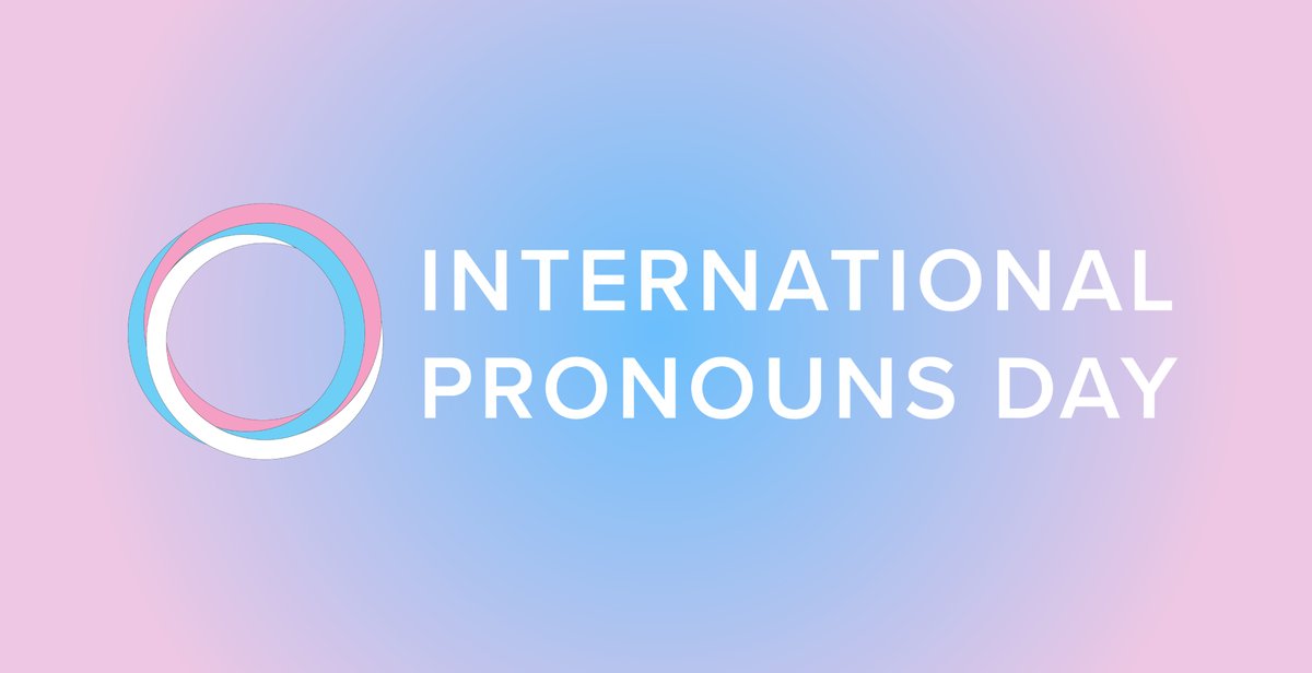 New York University (@nyuniversity) on Twitter photo Referring to people by the pronouns they determine for themselves is basic to human dignity. Consult NYU's Pronouns Toolkit to learn more—including how to add your pronouns to Albert and Zoom—and follow <a href="/NYULGBTQ/">NYU LGBTQ+ Center</a> for additional resources: nyu.edu/life/global-in…
#PronounsDay Referring to people by the pronouns they determine for themselves is basic to human dignity. Consult NYU's Pronouns Toolkit to learn more—including how to add your pronouns to Albert and Zoom—and follow <a href="/NYULGBTQ/">NYU LGBTQ+ Center</a> for additional resources: nyu.edu/life/global-in…
#PronounsDay