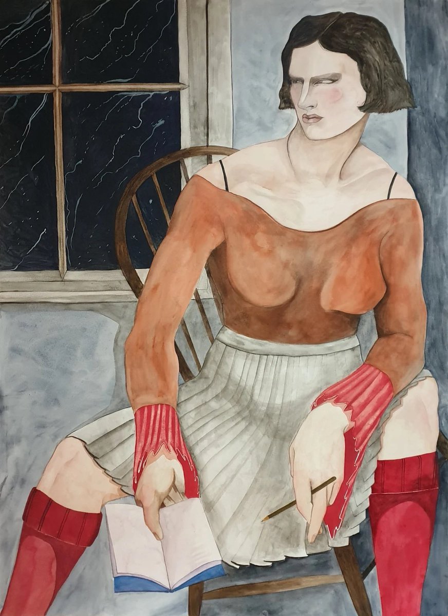 sim_barr's tweet photo. The Strong Storm, #watercolor on paper, 2019, London Based #artist #WilliamBrickel
#art #artworld #painter #painting #modernart #ukaetist #ukpainter #britishartist #thestrongStorm https://t.co/UR009VdoPJ