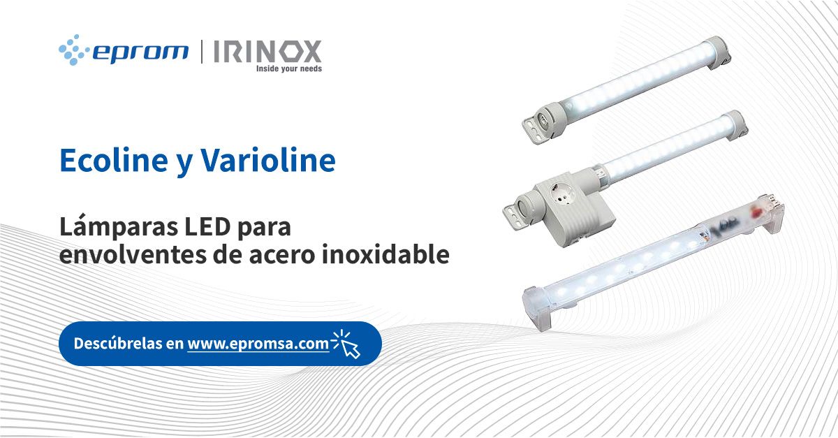 EpromSA's tweet photo. 🍃💡 #Irinox sustituye el neón por el #LED en sus lámparas para envolventes #inox y presenta las series Ecoline y Varioline. Energéticamente eficientes y con fuente de alimentación integrada, proporcionan hasta 60.000h de luz.
👉 Ya disponibles en #Eprom: https://t.co/jbjXdekLOb https://t.co/yYOAmW5otW