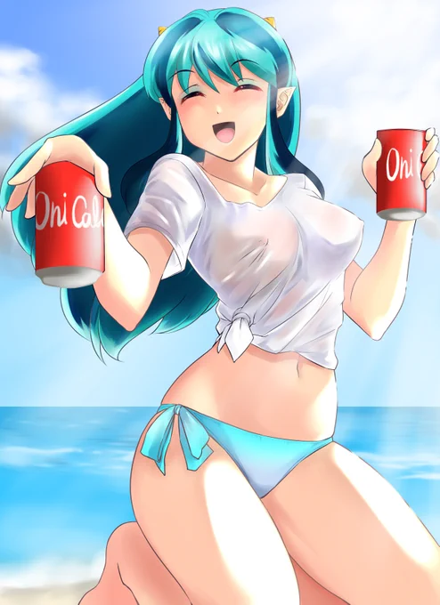 ラフを暑い時期に描いたのに、気付いたらすっかり寒く…( ;∀;)
取り合えず一枚何とか描けました～。
#ラムちゃん #水着 