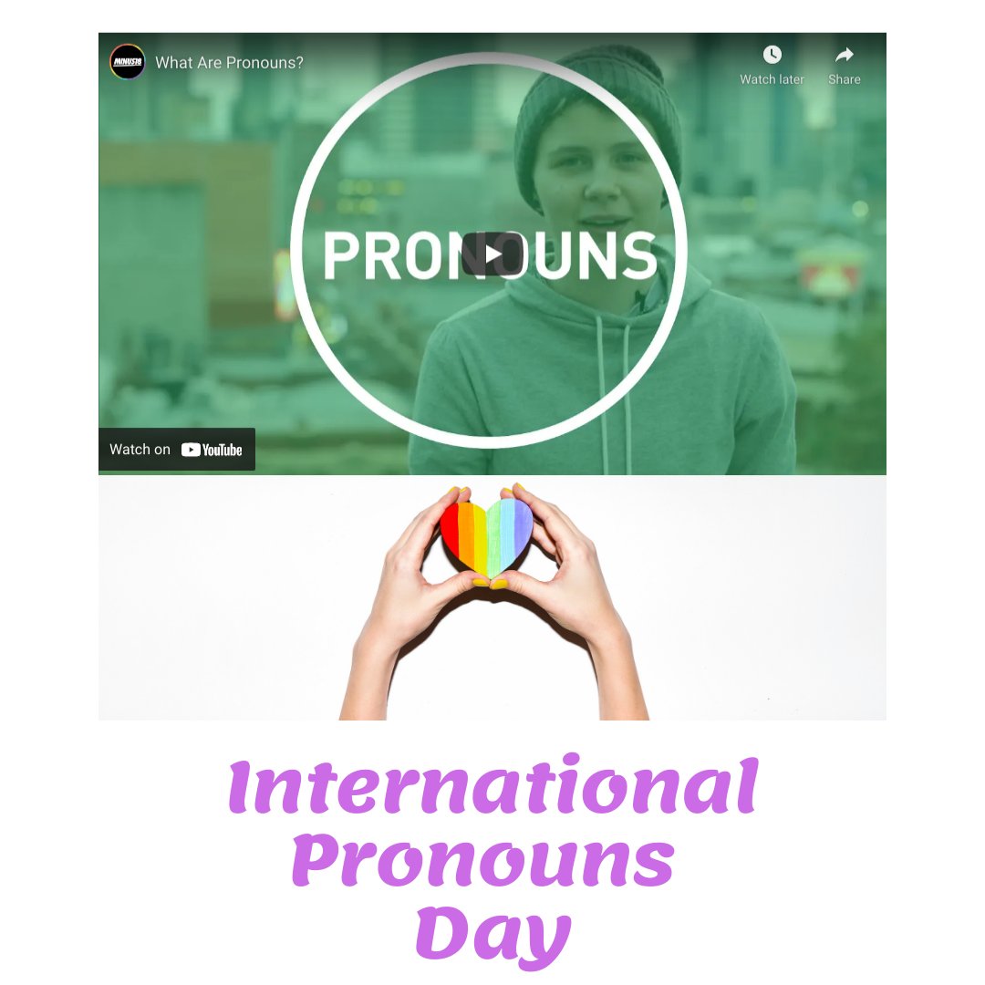 UNCOGlobal's tweet photo. Let's continue to be as inclusive! #uncoglobal #bearsaroundtheworld #youarewelcomehere #unc_colorado #internationalpronounsday #pronouns #queer #trans #lgbt #nonbinary #lgbtqia #transgender #pronounsmatter #pronounsday #pride #genderidentity #theythem #gender #pronounday https://t.co/53B9V1uRTh